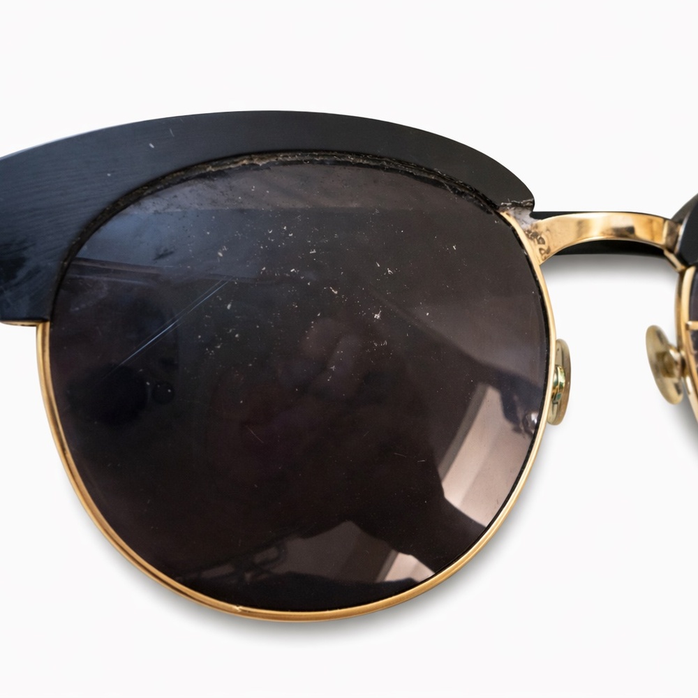 Gentle Monster Black and Gold Sunglasses - Picture 3 of 3
